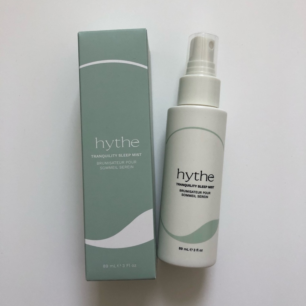 Hythe Tranquility Sleep Mist aromatherapy FFF